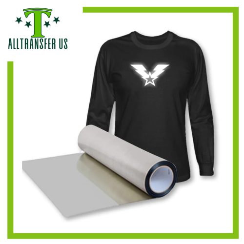 Vinilo Textil Reflectivo Gris